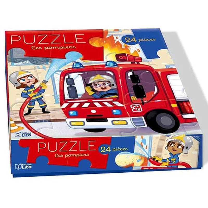 Puzzle Les pompiers - 24 pièces