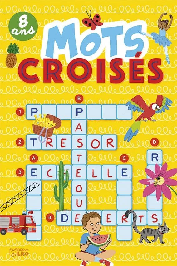 Mots croisés - 8 ans