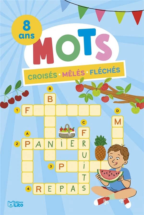 Mots croisés mélés flêchés : 8a