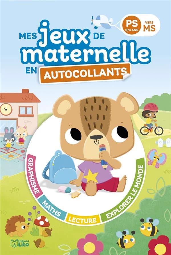 Mes jeux de maternelle en autocollants : PS vers MS