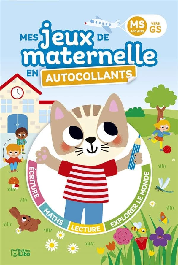 Mes jeux de maternelle en autocollants : MS vers GS
