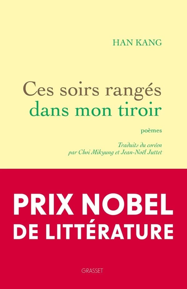 Ces soirs rangés dans mon tiroir : poèmes
