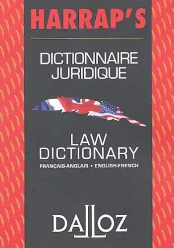 Dictionnaire juridique : français-anglais, English-French
