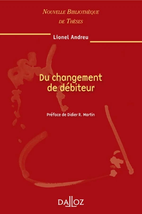 Du changement de débiteur