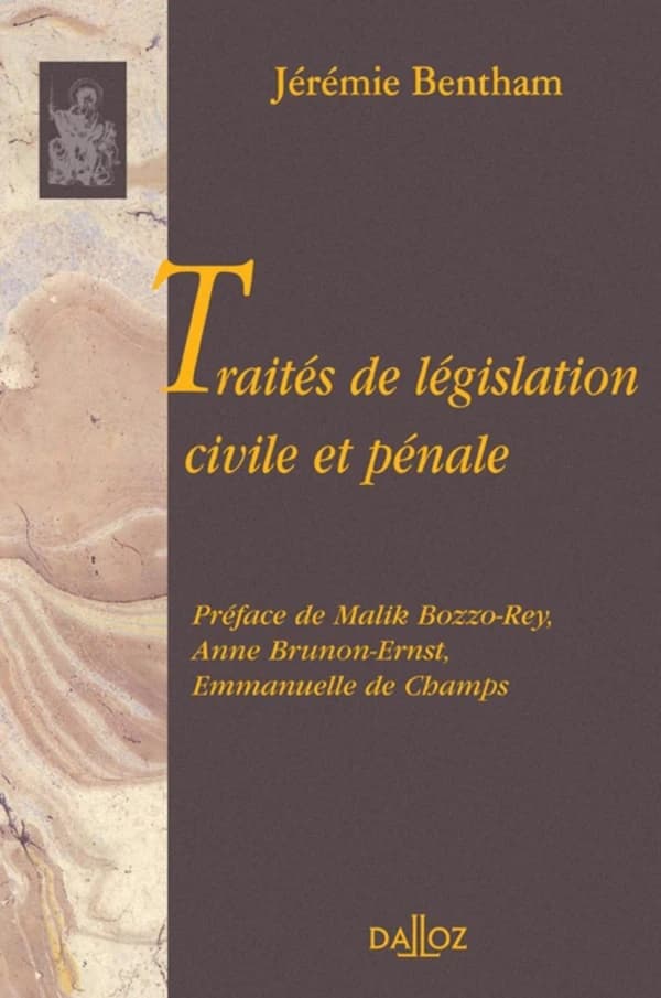 Traités de législation civile et pénale ([Reproduction en fac-similé]) Jérémie Bentham