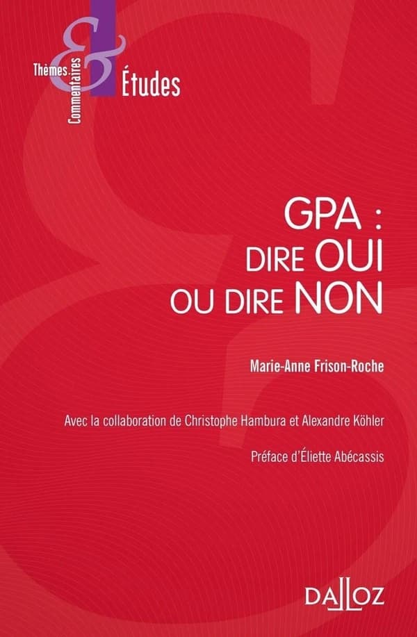 GPA, dire oui ou dire non