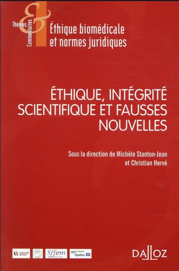 Éthique, intégrité scientifique et fausses nouvelles