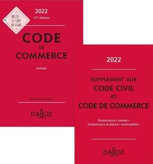 Code de commerce annoté (édition 2022)