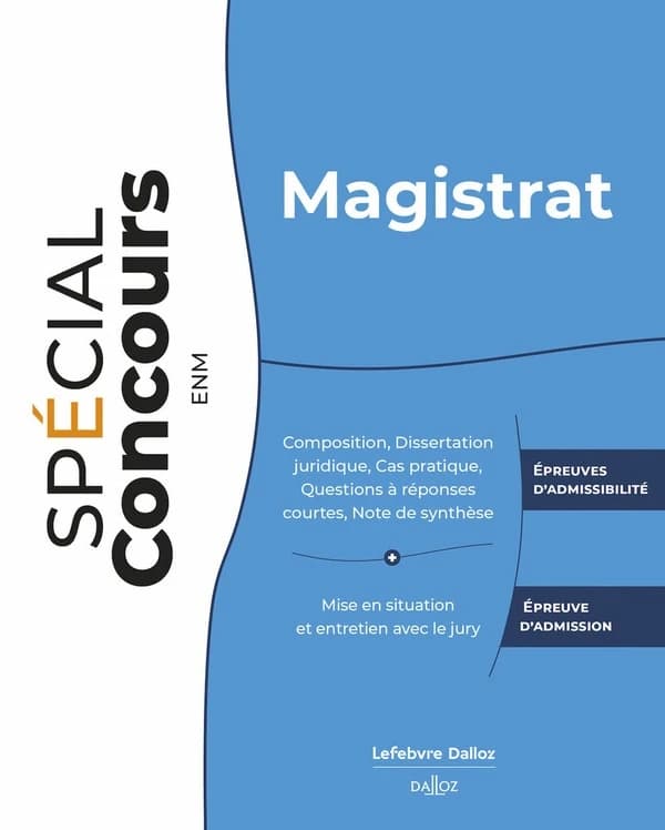 Magistrat (10e éd.)