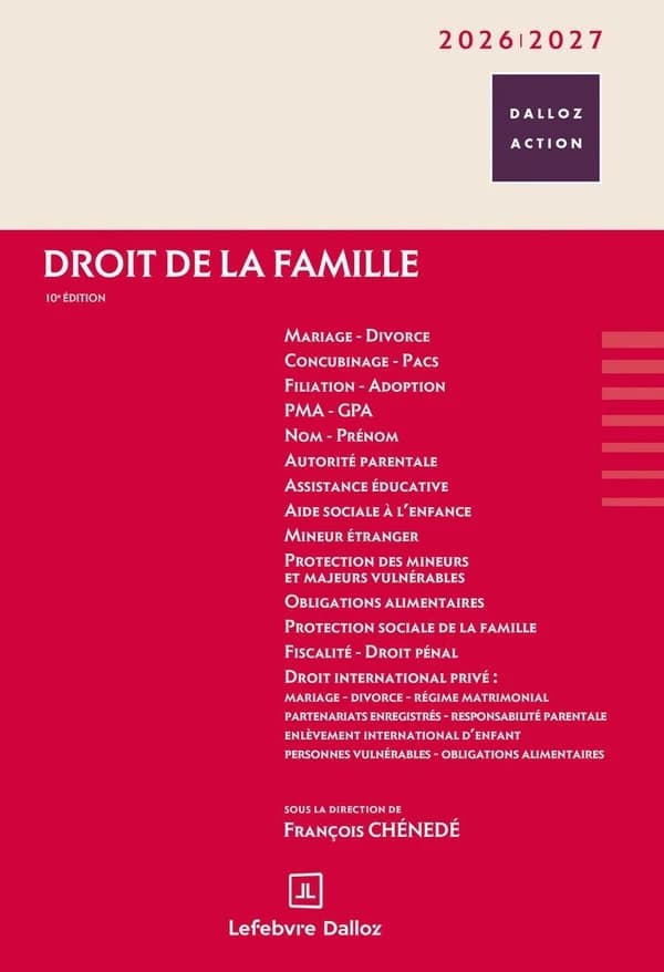 Droit de la famille : 2026