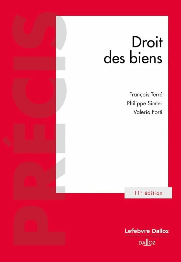 Droit des biens (11e éd., 2024) François Terré,... Philippe Simler,... Valerio Forti,...