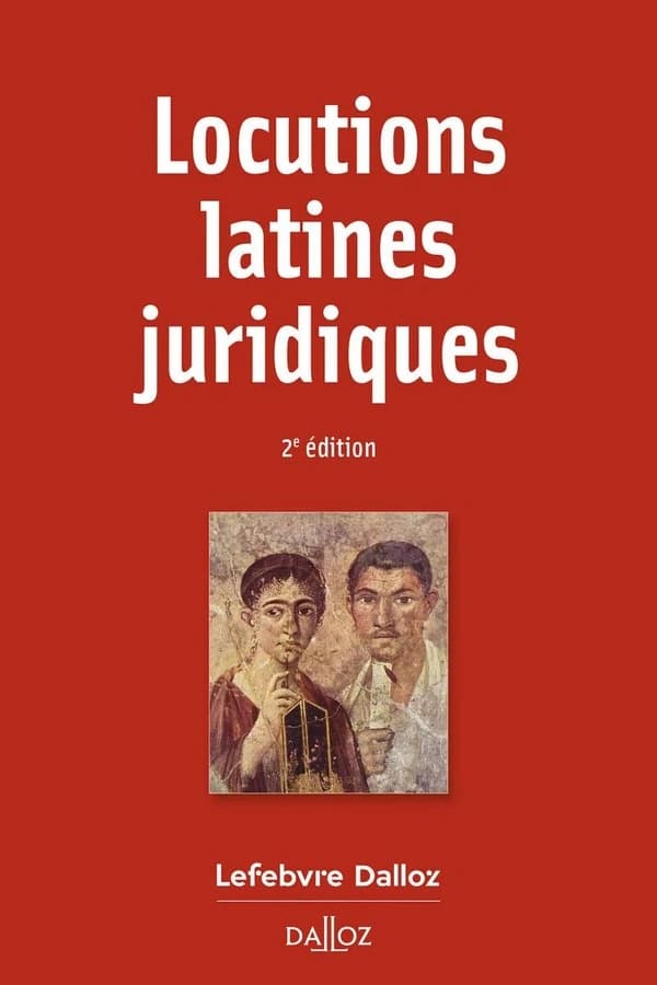 Locutions latines juridiques (2e édition)