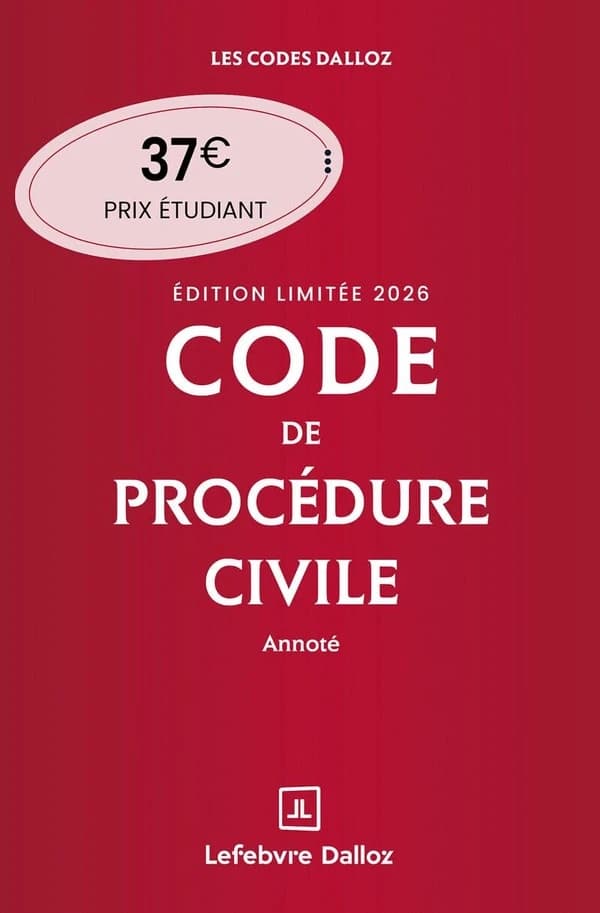 Code de procédure civile : Annoté (édition 2026)