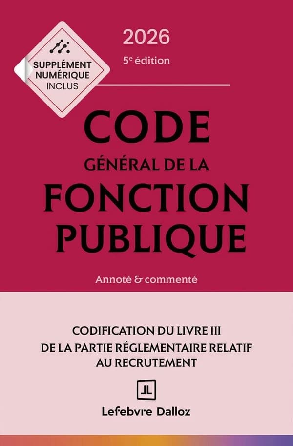 Code général de la Fonction Publique (5e édition)