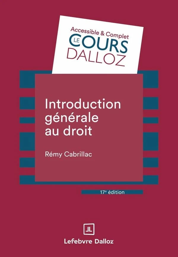Introduction générale au droit (17e éd.)