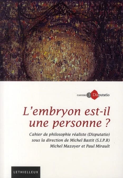 L'embryon est-il une personne ?