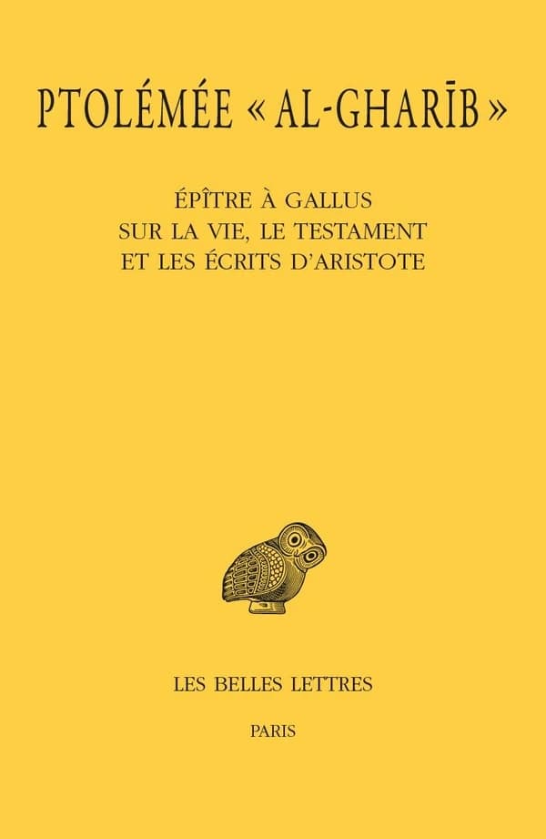 Épître à Gallus sur la vie, le testament et les écrits d'Aristote