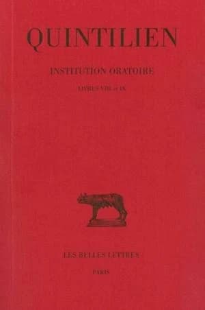 De l'institution oratoire, tome 5