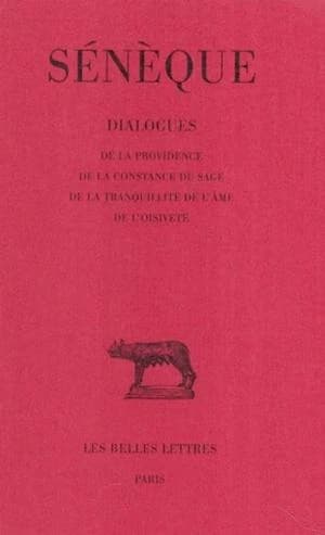 Dialogues. Tome IV: De la providence