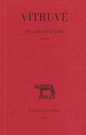 De l'architecture. Livre I
