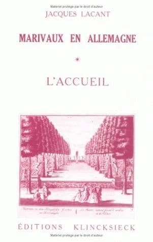 Marivaux en Allemagne: L'accueil