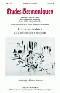 Etudes Germaniques - N