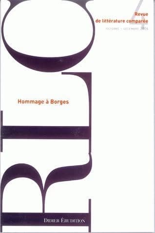 Revue de littérature comparée n.320