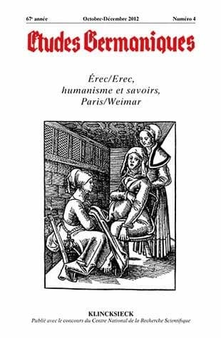 Revue études germaniques n.268