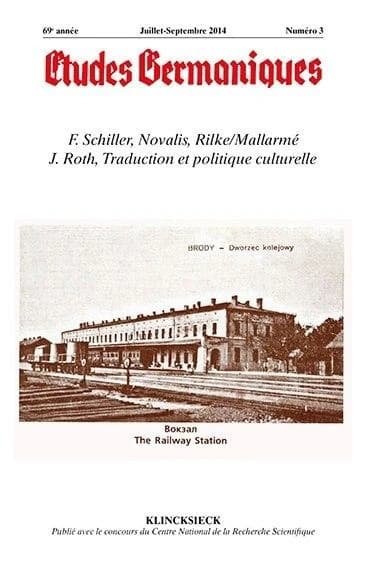 Revue études germaniques n.3