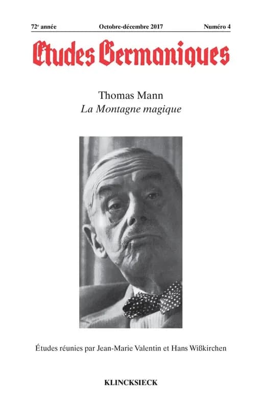 Etudes germaniques