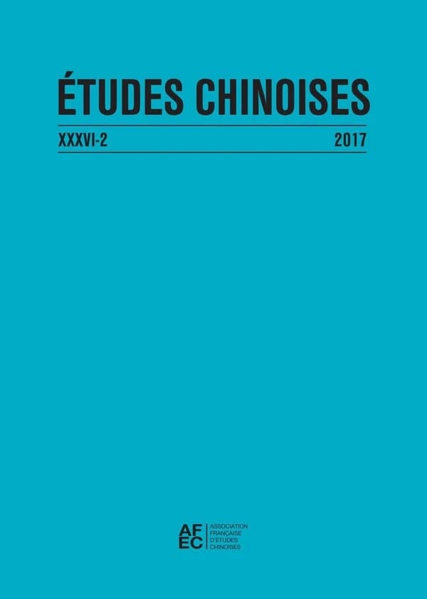 Etudes Chinoises XXX