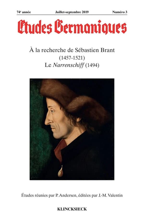 Etudes Germaniques - 3