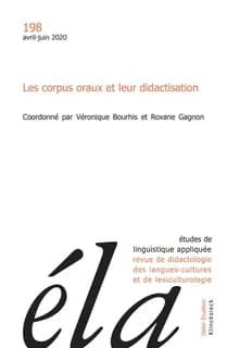 Etudes de linguistique appliquee