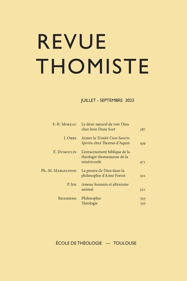 Revue thomiste