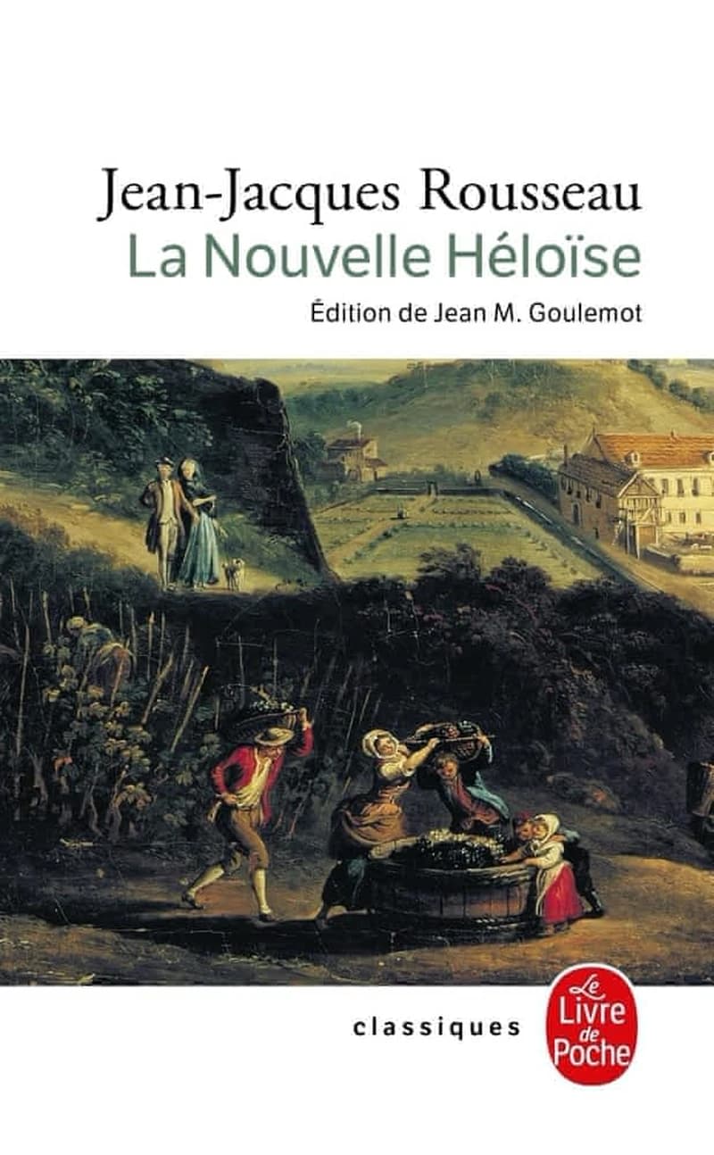Julie ou La nouvelle Héloïse : lettres de deux amants habitants d'une petite ville au pied des Alpes...
