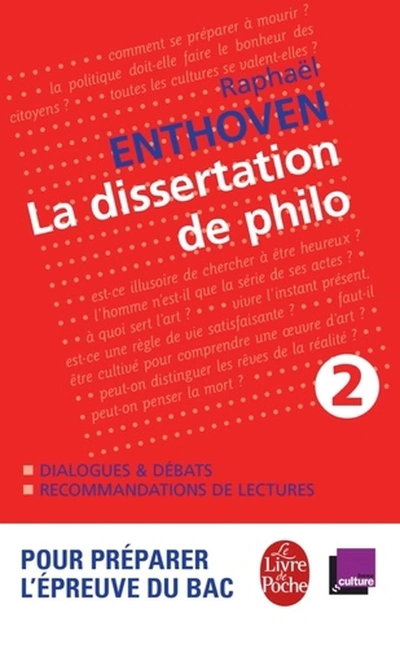 La dissertation de philo. 2