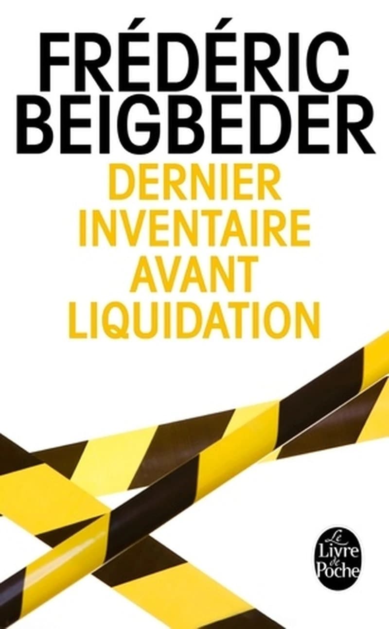Dernier inventaire avant liquidation : essai