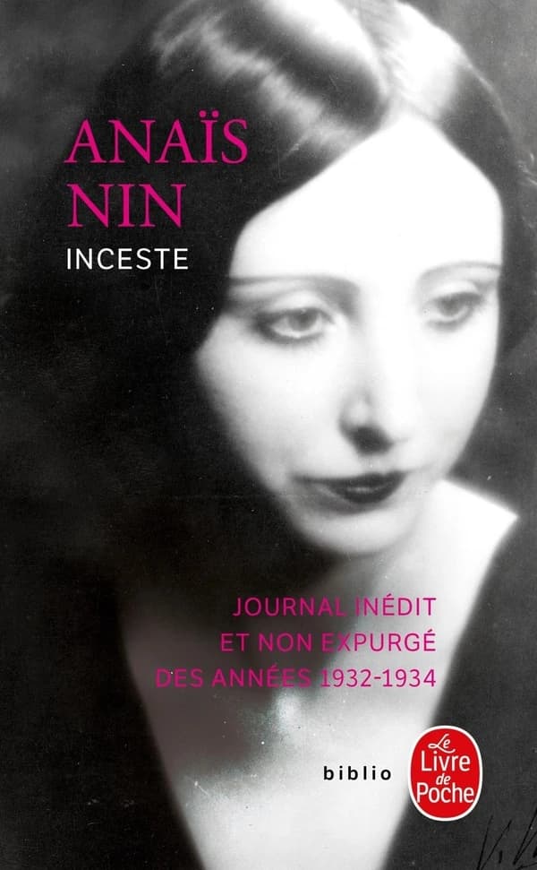 Inceste : tiré du "Journal de l'amour" : journal inédit et non expurgé des années 1932-1934