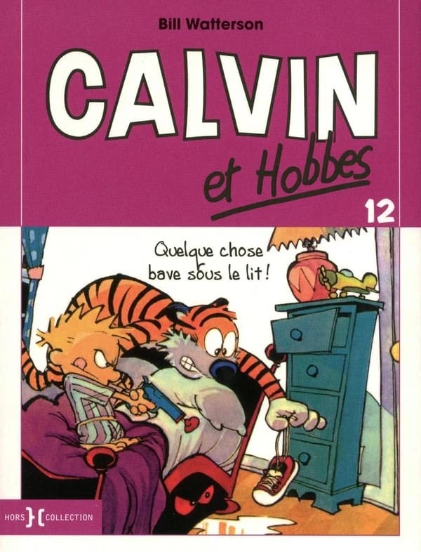 Quelque chose bave sous le lit !