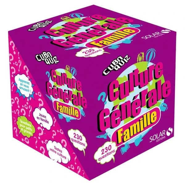 Cuboquiz : culture générale famille
