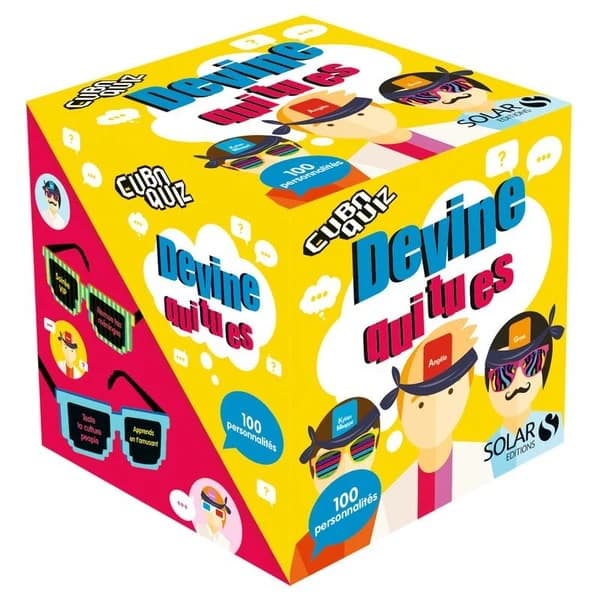 Cuboquiz : devine qui tu es