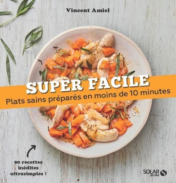 Plats sains préparés en moins de 10 min
