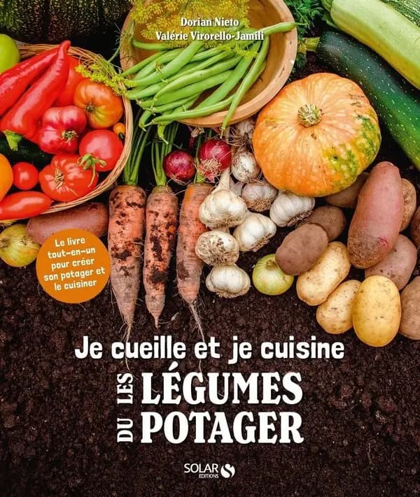 Je cueille et je cuisine les légumes du potager