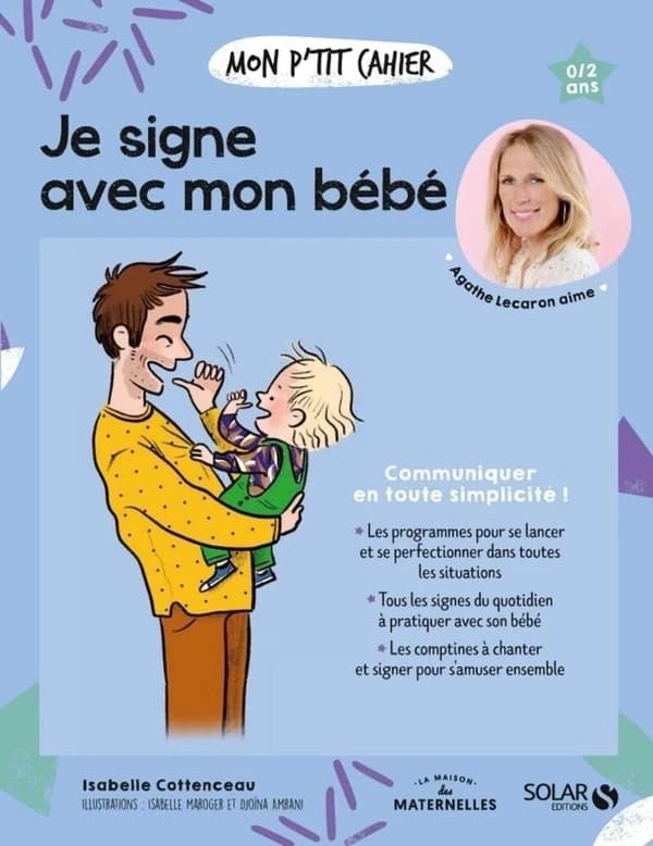 Mon p'tit cahier je signe avec mon bébé