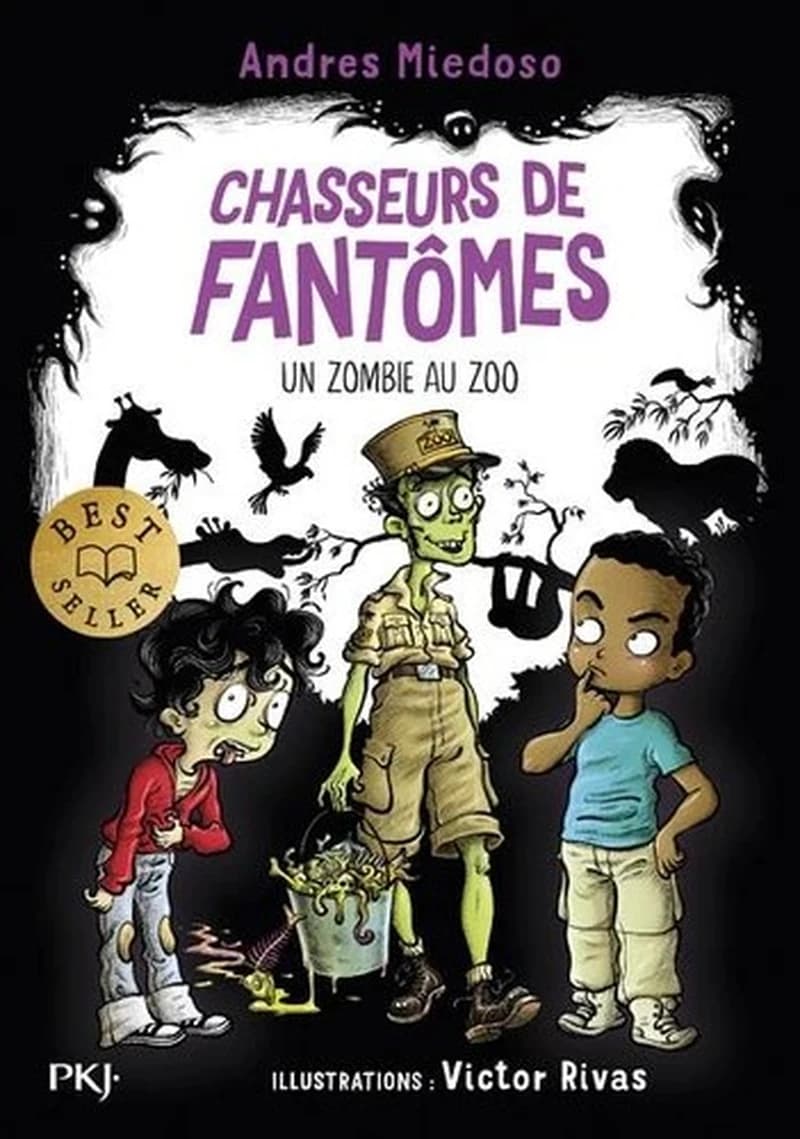 Chasseurs de fantômes : un Zombie au zoo. tome 4