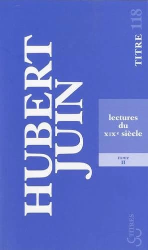 Lectures du XIXe siècle