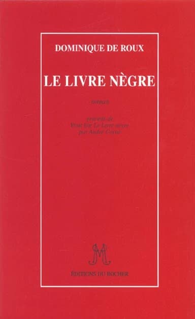 Le livre nègre : roman