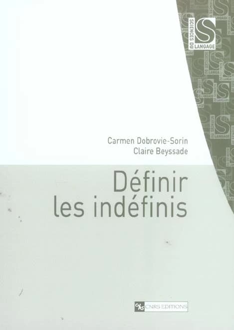 Définir les indéfinis