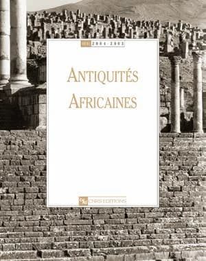 Études d'antiquités africaines n.40