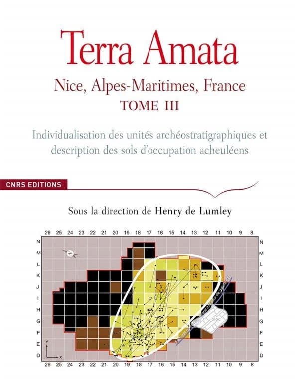 Terra Amata : Nice, Alpes-Maritimes, France. Tome III, Individualisation des unités archéostratigraphiques et description des sols d'occupation acheuléens